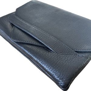 Leather clutch